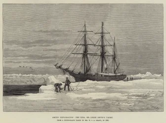 Exploração Ártica, a Eira, o Iate do Sr. Leigh Smith